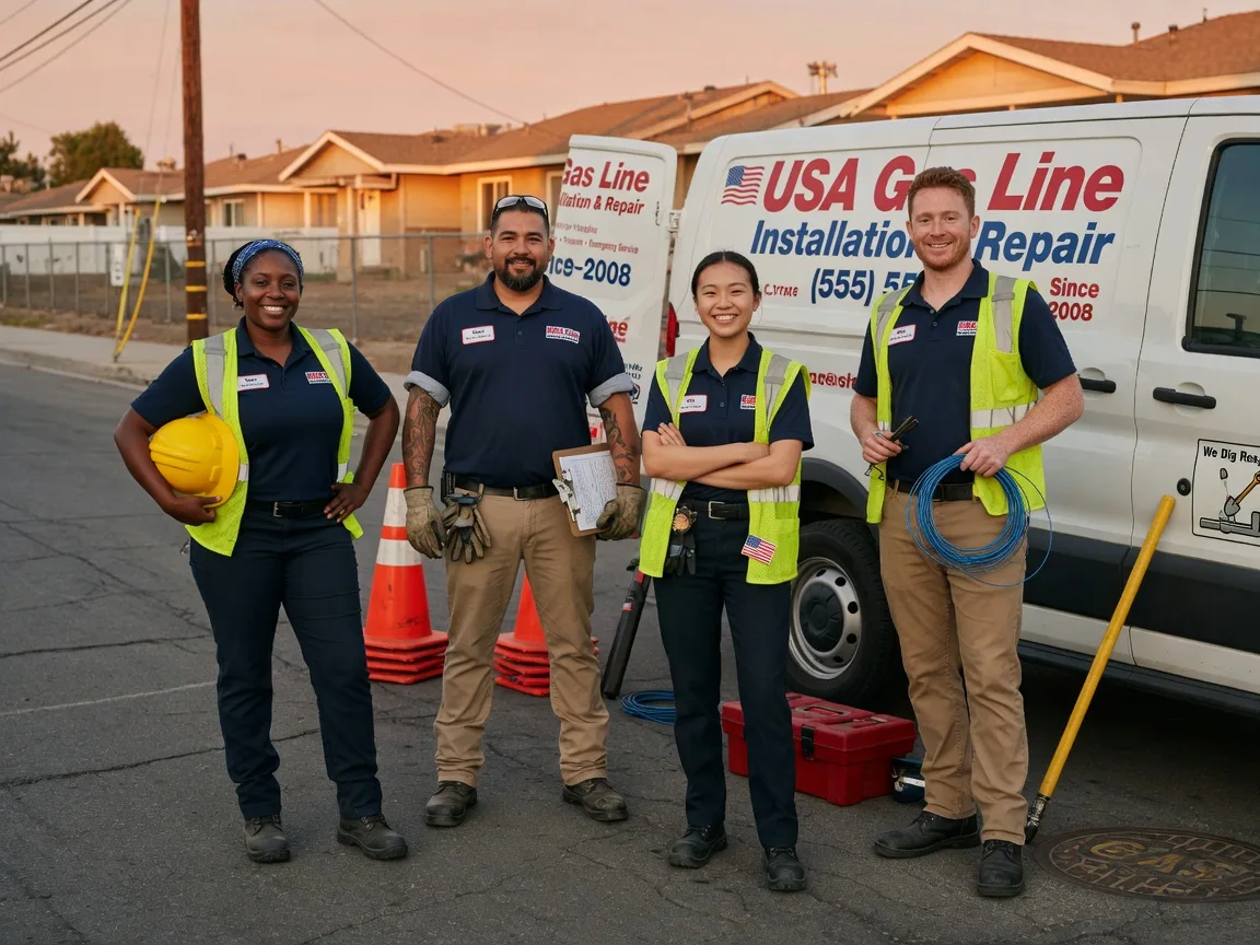 Gas Line Installation company in Emelle, AL